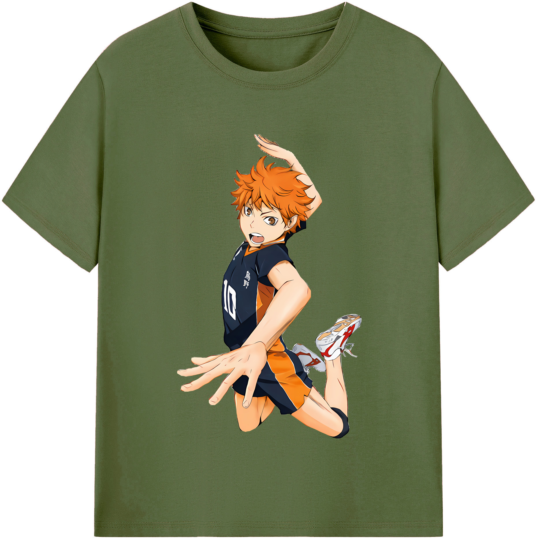 （画像用） ハイキュー!! Haikyu!! 綿100％半袖Tシャツ（フロントプリント）